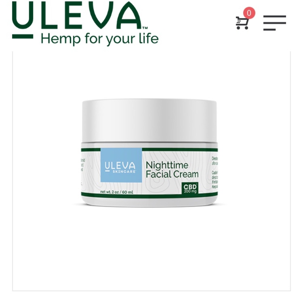 Uleva nighttime facial cream